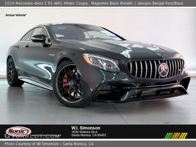 2020 Mercedes-Benz S 63 AMG 4Matic Coupe in Magnetite Black Metallic