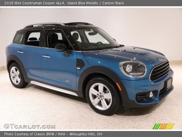 2018 Mini Countryman Cooper ALL4 in Island Blue Metallic