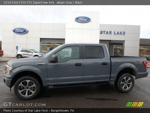 2019 Ford F150 STX SuperCrew 4x4 in Abyss Gray