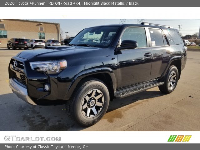 2020 Toyota 4Runner TRD Off-Road 4x4 in Midnight Black Metallic