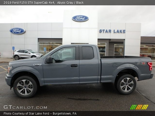 2019 Ford F150 STX SuperCab 4x4 in Abyss Gray