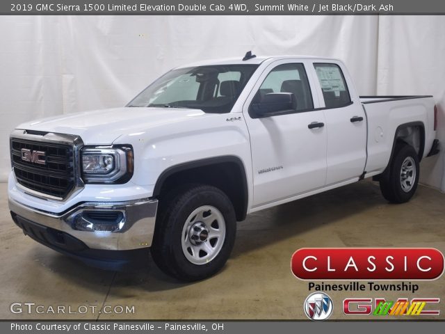 2019 GMC Sierra 1500 Limited Elevation Double Cab 4WD in Summit White