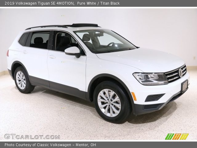 2019 Volkswagen Tiguan SE 4MOTION in Pure White