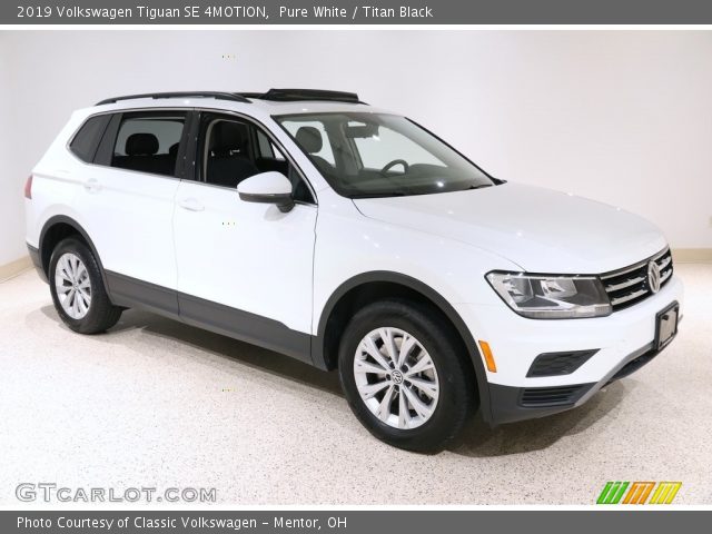 2019 Volkswagen Tiguan SE 4MOTION in Pure White