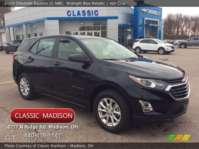 2020 Chevrolet Equinox LS AWD in Midnight Blue Metallic