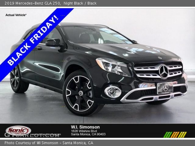 2019 Mercedes-Benz GLA 250 in Night Black