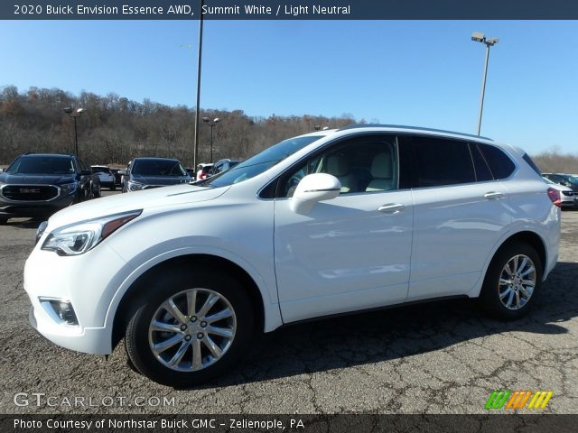 2020 Buick Envision Essence AWD in Summit White