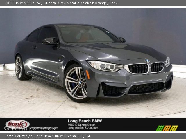 2017 BMW M4 Coupe in Mineral Grey Metallic