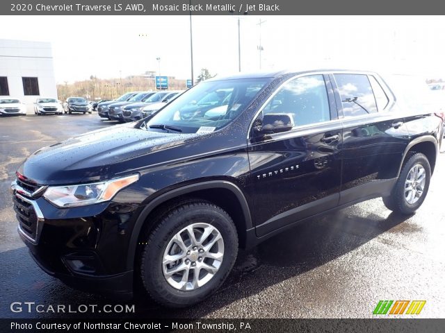 2020 Chevrolet Traverse LS AWD in Mosaic Black Metallic