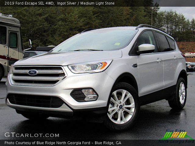 2019 Ford Escape SEL 4WD in Ingot Silver