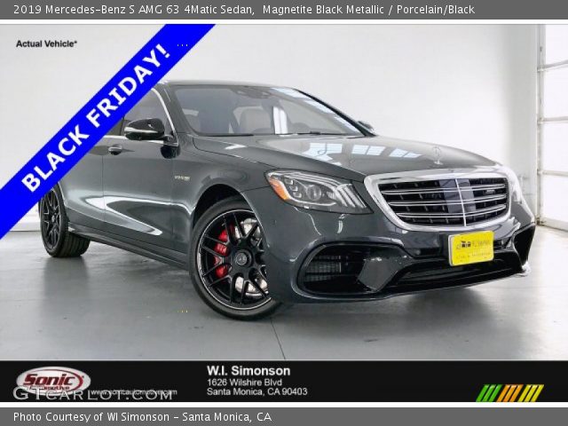 2019 Mercedes-Benz S AMG 63 4Matic Sedan in Magnetite Black Metallic