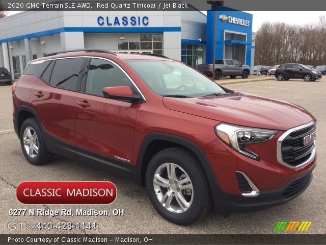 2020 GMC Terrain SLE AWD in Red Quartz Tintcoat