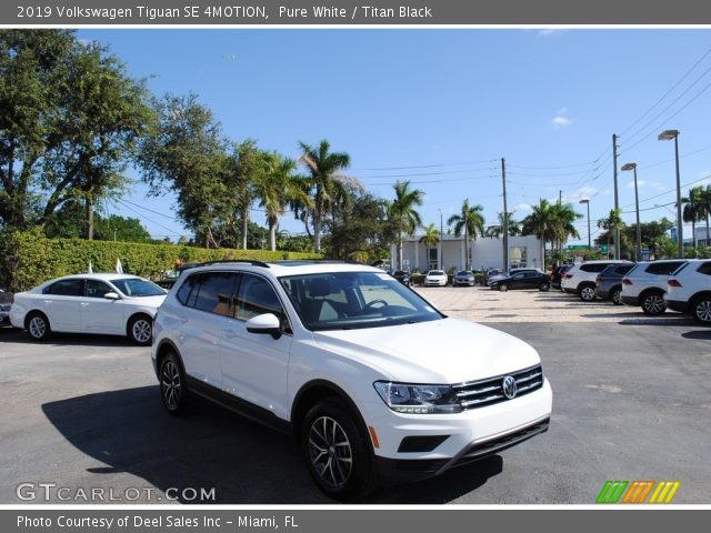2019 Volkswagen Tiguan SE 4MOTION in Pure White