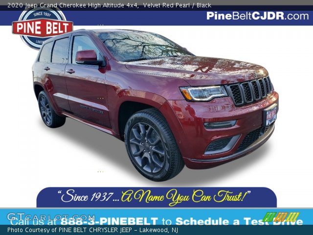 2020 Jeep Grand Cherokee High Altitude 4x4 in Velvet Red Pearl