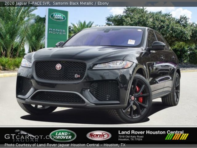 2020 Jaguar F-PACE SVR in Santorini Black Metallic