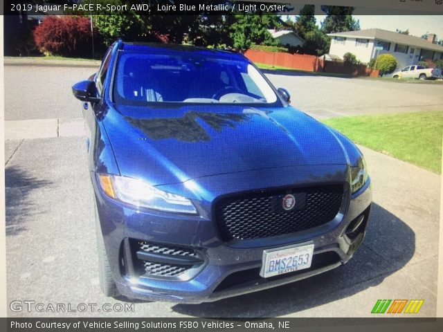 2019 Jaguar F-PACE R-Sport AWD in Loire Blue Metallic
