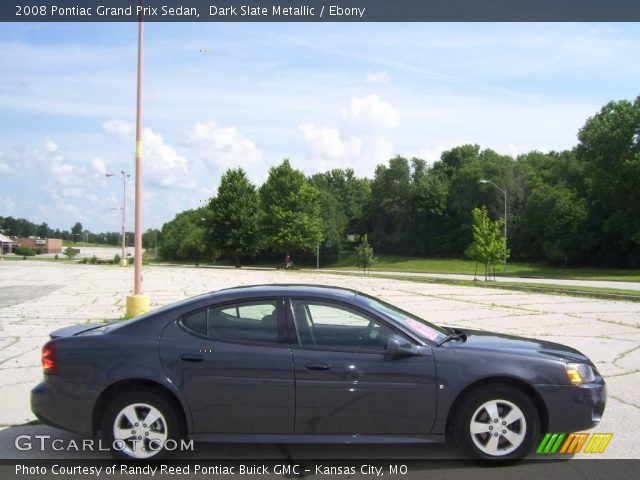 2008 Pontiac Grand Prix Sedan in Dark Slate Metallic