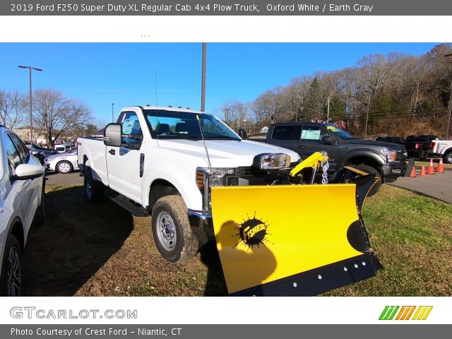 2019 Ford F250 Super Duty XL Regular Cab 4x4 Plow Truck in Oxford White