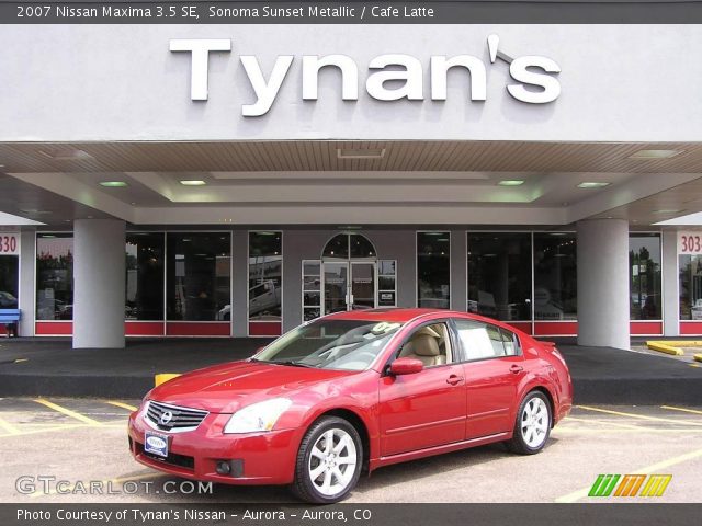 2007 Nissan Maxima 3.5 SE in Sonoma Sunset Metallic