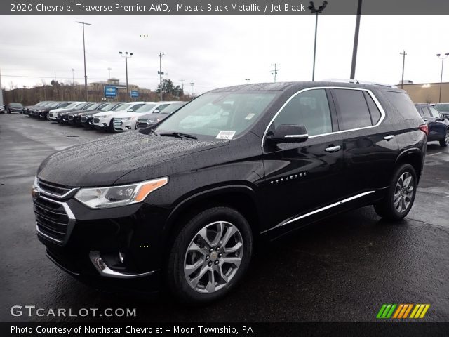 2020 Chevrolet Traverse Premier AWD in Mosaic Black Metallic