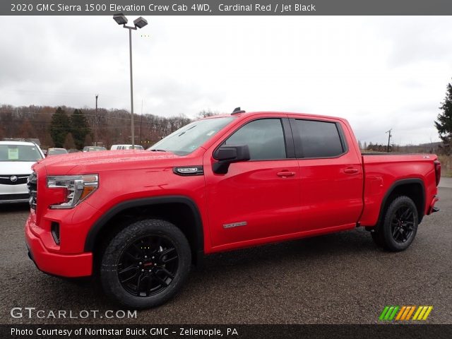 2020 GMC Sierra 1500 Elevation Crew Cab 4WD in Cardinal Red