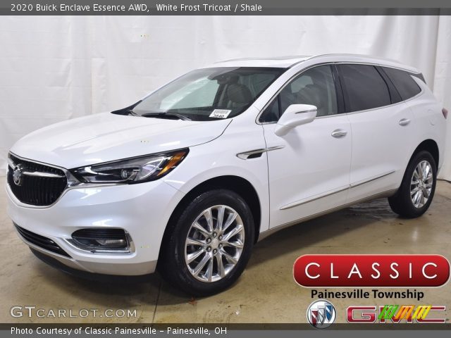 2020 Buick Enclave Essence AWD in White Frost Tricoat
