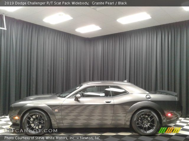 2019 Dodge Challenger R/T Scat Pack Widebody in Granite Pearl