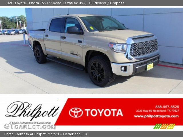 2020 Toyota Tundra TSS Off Road CrewMax 4x4 in Quicksand