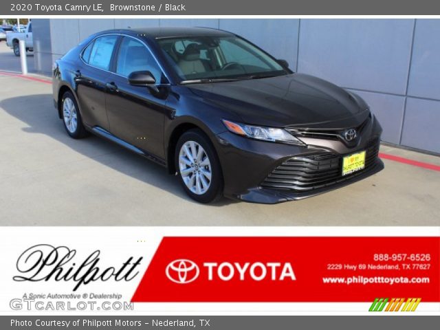 2020 Toyota Camry LE in Brownstone