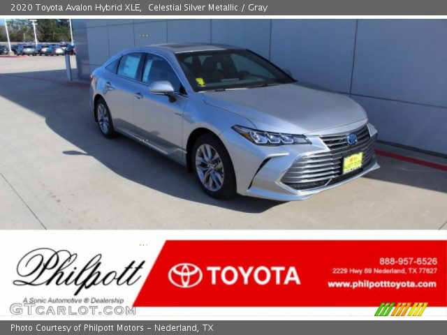 2020 Toyota Avalon Hybrid XLE in Celestial Silver Metallic