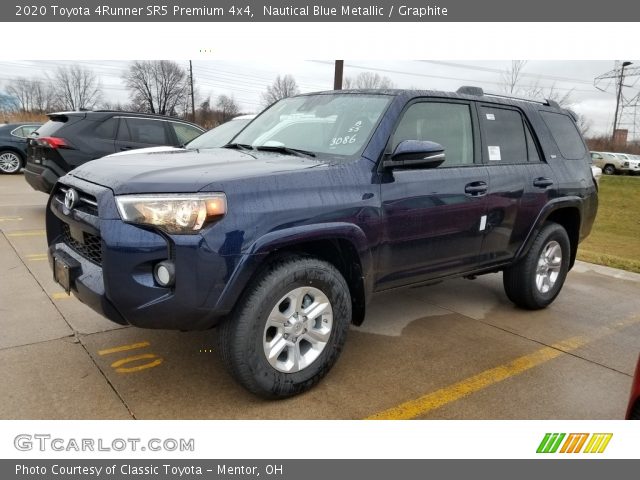 2020 Toyota 4Runner SR5 Premium 4x4 in Nautical Blue Metallic