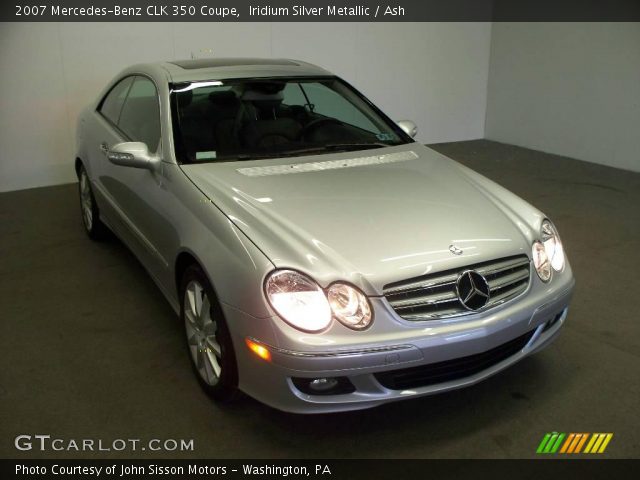 2007 Mercedes-Benz CLK 350 Coupe in Iridium Silver Metallic