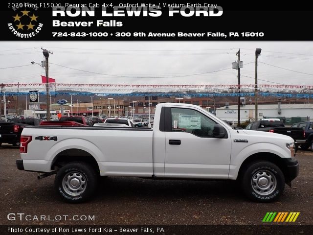 2020 Ford F150 XL Regular Cab 4x4 in Oxford White