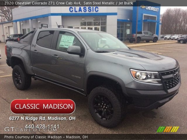 2020 Chevrolet Colorado Z71 Crew Cab 4x4 in Satin Steel Metallic