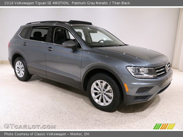 2019 Volkswagen Tiguan SE 4MOTION in Platinum Gray Metallic