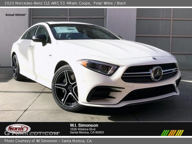 2020 Mercedes-Benz CLS AMG 53 4Matic Coupe in Polar White