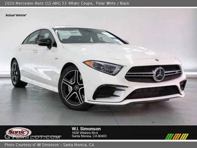 2020 Mercedes-Benz CLS AMG 53 4Matic Coupe in Polar White