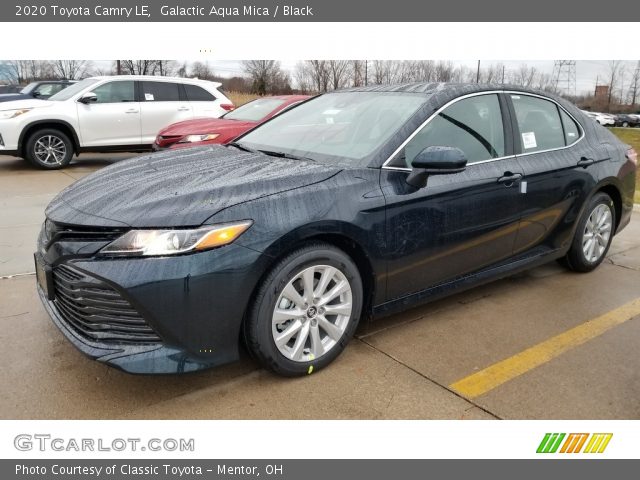 2020 Toyota Camry LE in Galactic Aqua Mica