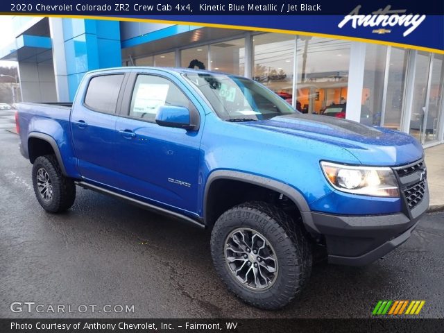 2020 Chevrolet Colorado ZR2 Crew Cab 4x4 in Kinetic Blue Metallic