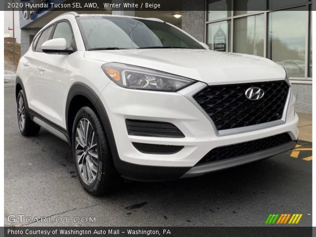 2020 Hyundai Tucson SEL AWD in Winter White