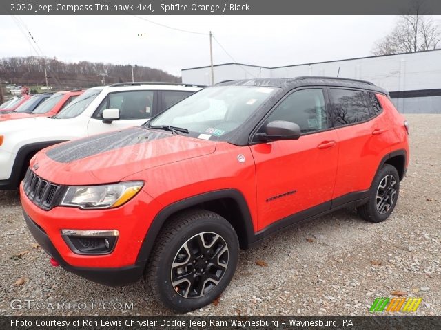 2020 Jeep Compass Trailhawk 4x4 in Spitfire Orange