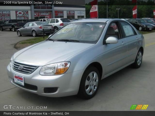2008 Kia Spectra EX Sedan in Silver