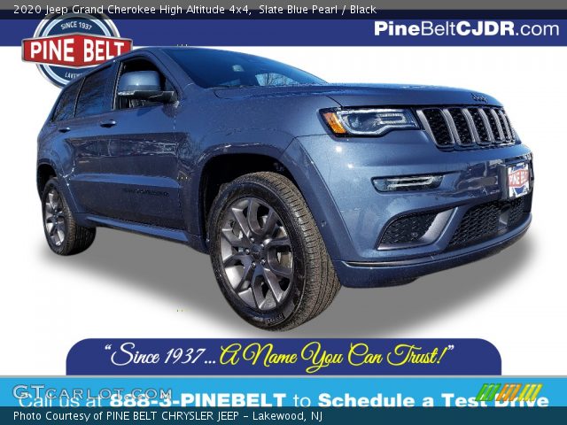 2020 Jeep Grand Cherokee High Altitude 4x4 in Slate Blue Pearl