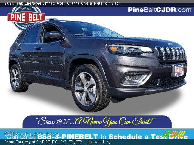 2020 Jeep Cherokee Limited 4x4 in Granite Crystal Metallic