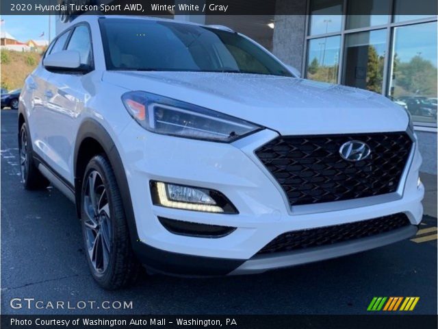 2020 Hyundai Tucson Sport AWD in Winter White