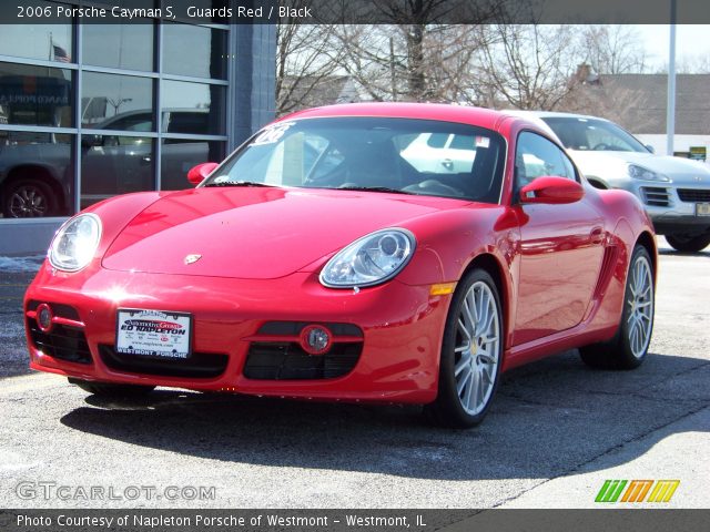2006 Porsche Cayman S in Guards Red