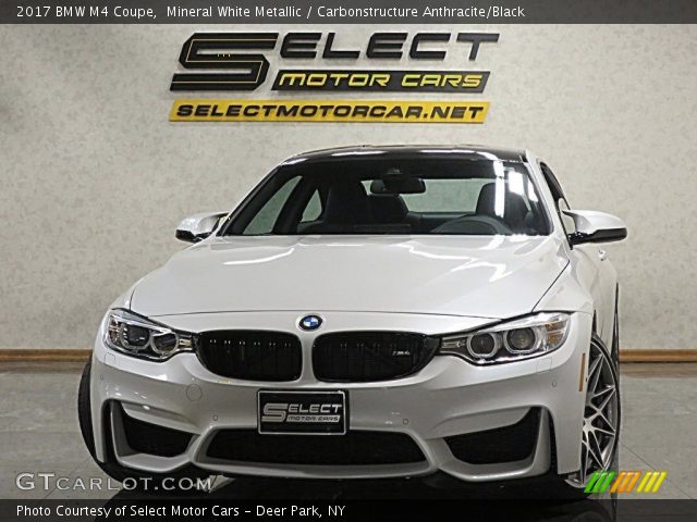 2017 BMW M4 Coupe in Mineral White Metallic