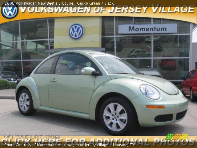 2008 Volkswagen New Beetle S Coupe in Gecko Green
