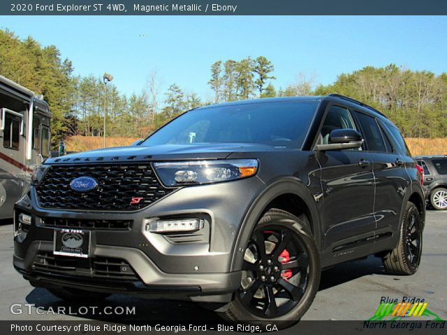 Magnetic Metallic - 2020 Ford Explorer ST 4WD - Ebony Interior