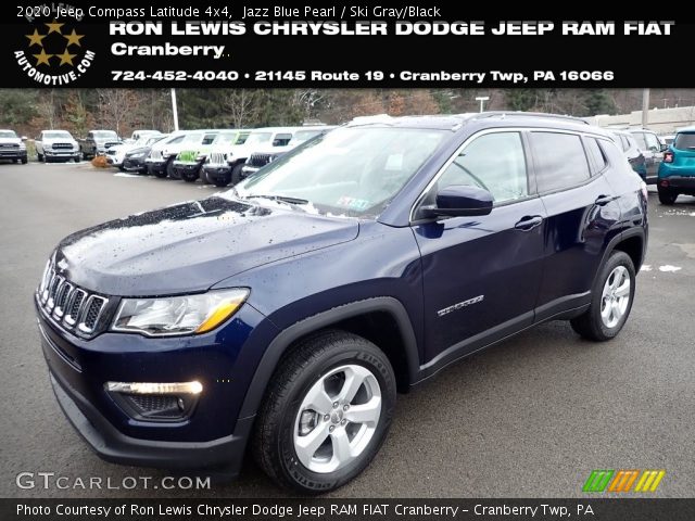 2020 Jeep Compass Latitude 4x4 in Jazz Blue Pearl